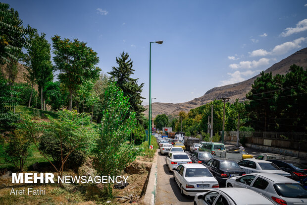 جاده چالوس یکطرفه شد