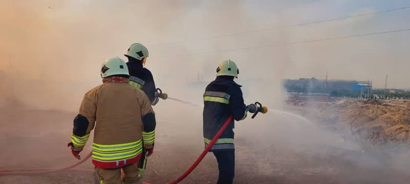 برگزاری مانور پدافند غیرعامل در شرکت فولاد اکسین خوزستان / آمادگی فولادمردان اکسینی در برابر حوادث